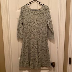 Mint/Sage Green Lace Dress